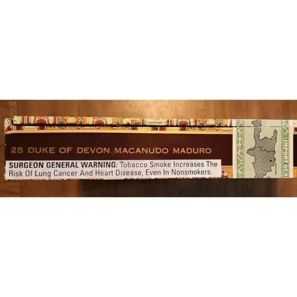 Macanudo Maduro Cigar Box |‎ Arts & Craft / Collectible Wood • VGUC‼